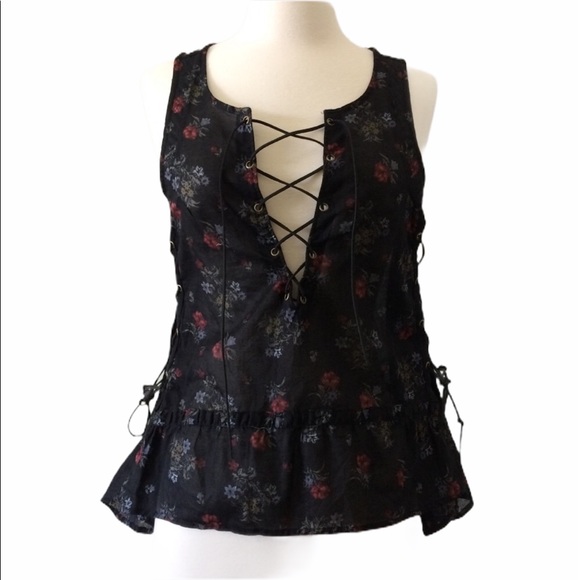 Free People Lace Up Tank - Picture 6 of 8